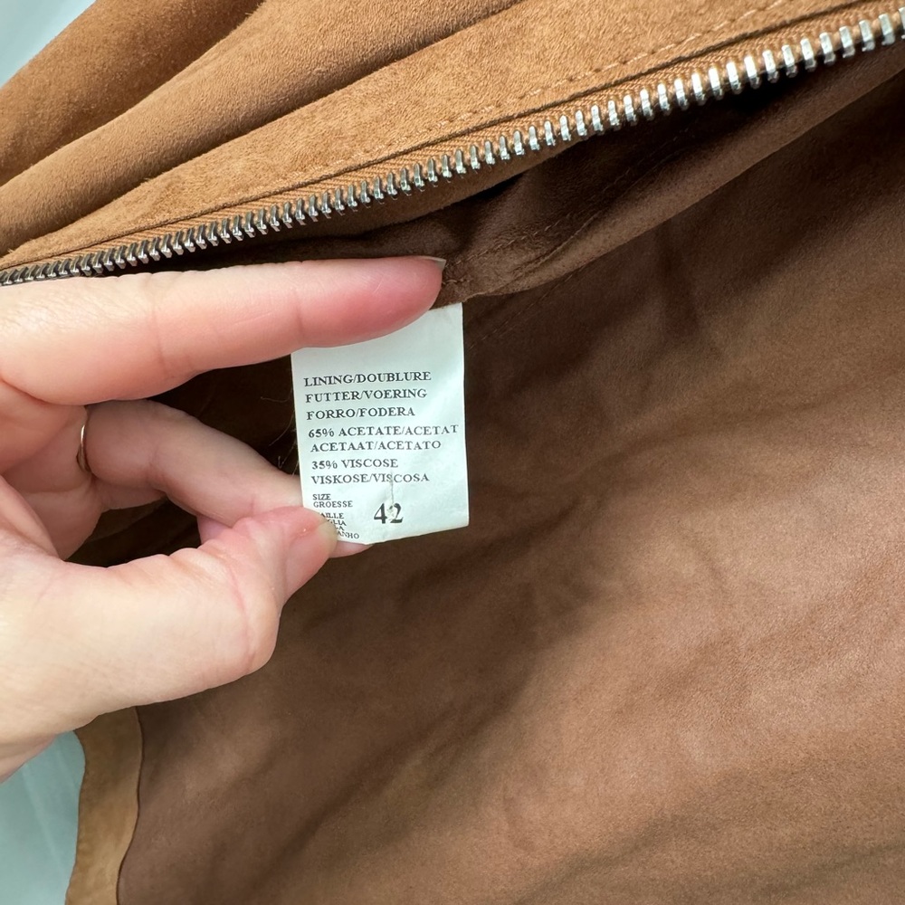 Armani Collezioni Suede Jacket/ Shirt Jacket - Picture 10 of 11